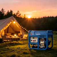 Générateur diesel 3 kW, puissance nominale 2,8 kW, générateur diesel portable à châssis ouvert