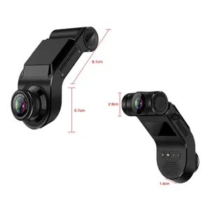 מצלמות כפולות hd1080p ir חזון לילה מיני 4 גרם דמצלמת עם wifi מעקב gps & 4g לחיות הזרמת אנדרואיד 8.0 4g חכם dashcam