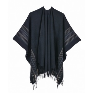 Écharpes en cachemire pour femmes, châles d'hiver, style népalais, couleur unie, franges, capes, écharpe en <span class=keywords><strong>acrylique</strong></span>, ponchos pour femmes - Product Image 2