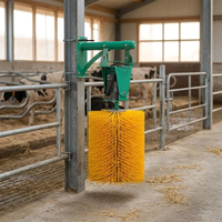 Brosse automatique pour vaches disponible en OEM, pour l'équipement d'élevage en ferme, brosse de massage corporel pour bovins