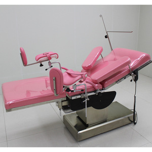 Mesa de operaciones ginecológicas eléctrica Sheng De Yi Liao de acero inoxidable, cama de examen multifuncional para uso clínico. - Product Image 3
