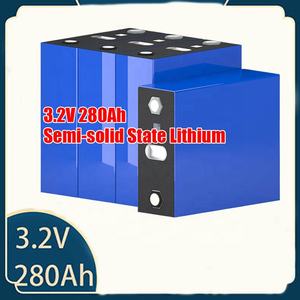 Batterie <span class=keywords><strong>de</strong></span> stockage d'énergie LiFePO4 3,2 V 280 Ah à 12 000 cycles, cellule prismatique semi-solide 280 Ah - Product Image 2