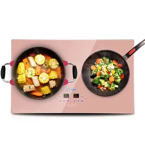 Nuovo elettrodomestici da cucina touch screen doppio forno fornello a induzione commerciale