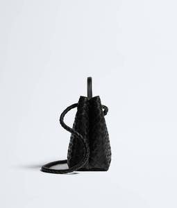 Bottega BV <b>Small</b> Andiamo Top handle bag in supple Intrecciato leather with signature knot detail and <b>sliding</b> cross-body Veneta - Product Image 4