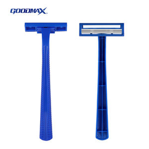 Mannelijk Nieuw Ontwerp 3 Mes Plastic Handvat Scheermes Drievoudig Scheermes Scheermes - Product Image 2