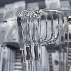 <span class=keywords><strong>Coque</strong></span> de téléphone portable rigide <span class=keywords><strong>transparente</strong></span> personnalisée pour <span class=keywords><strong>iPhone</strong></span> <span class=keywords><strong>11</strong></span> 15 16 17 Pro Max S26 <span class=keywords><strong>Ultra</strong></span>, accessoires pour PC SPACE - Product Image 3