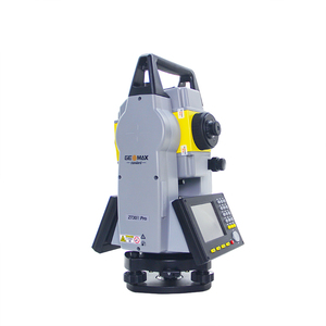 Station totale électronique Geomax ZT30R Pro avec écran LCD, protection IP54, grossissement 30x, portée 5 km avec prisme simple, et portée sans réflecteur 600 m en aluminium ZT30R - Product Image 2