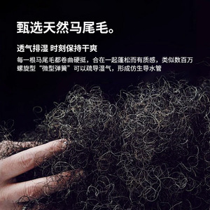 ที่นอนขนม้า Youlair มินิพ็อกเก็ตสปริง ความแน่นปานกลาง สำหรับเด็ก - Product Image 2