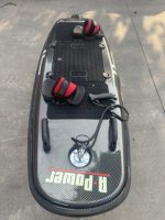 ArtPower ES-03 Planche de Surf Électrique à Réaction 72V en ABS pour Débutants avec Ailerons pour Eaux Océaniques