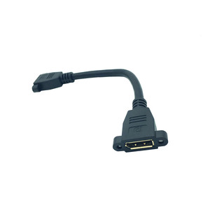 Cable adaptador DisplayPort hembra a hembra, conector de extensión HDMI 4K con orejeta para monitor y PC - Product Image 1