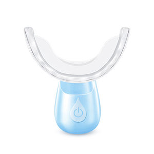 Kit de Blanqueamiento Dental LED con Boquilla Transparente y Base Azul para Uso Doméstico - Product Image 1