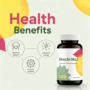 Capsule di Kimchi Fermentato OEM con Probiotici e Batteri Lattici per la Salute Intestinale e il Supporto Immunitario - Product Image 3