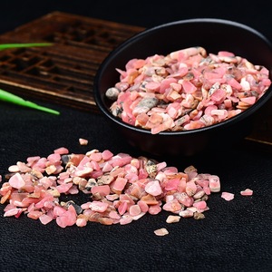 Pietra Naturale Rossa Cristallina Frantumata a Piccole Particelle per Vasi di Fiori, Decorazione Paesaggistica, Artigianato Feng Shui Fatto a Mano - Product Image 3