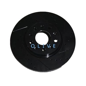 13537160 phụ tùng ô tô khoan và rãnh phía trước Đĩa Phanh <span class=keywords><strong>rotor</strong></span> cho Chevrolet <span class=keywords><strong>Buick</strong></span> - Product Image 2