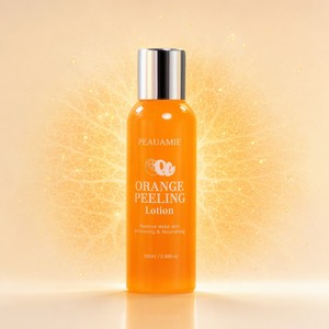 PEAUAMIE Loción <span class=keywords><strong>exfoliante</strong></span> de naranja, 100ml, <span class=keywords><strong>exfoliante</strong></span> corporal con vitamina C, elimina la piel muerta, blanqueador, hidratante - Product Image 1