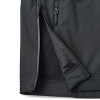 Veste coupe-vent et imperméable respirante à fermeture éclair imprimée pour homme, idéale pour les loisirs en extérieur, vente en gros personnalisée, softshell