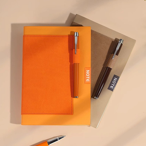 Journal épais à couverture flexible exquise avec porte-stylo Ensemble de cadeaux d'affaires pour l'obtention du diplôme et Noël pour les cadeaux du personnel - Product Image 6