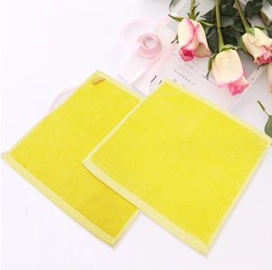 100% bông màu xanh 30cm * 30cm mặt khăn màu xanh. - Product Image 4