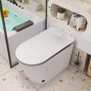 Toilette Électrique avec Nettoyage Multifonction et Commande Vocale <span class=keywords><strong>WC</strong></span> de Salle de Bain Toilette Intelligente - Product Image 1