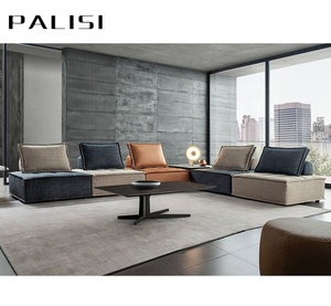 Offre Spéciale : Ensemble de Canapés Modulaires en Tissu Piemonte (Italie) – Design Moderne, Canapé Sectionnel Cubique Tofu – Vente en Gros de Mobilier - Product Image 3