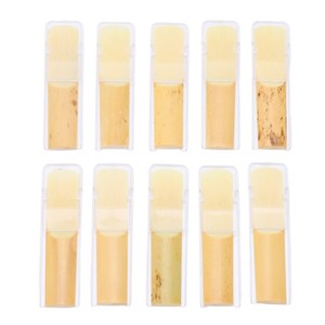 10 cañas para saxofón <span class=keywords><strong>alto</strong></span> <span class=keywords><strong>2</strong></span>.5 Mi bemol, accesorios para saxofón de viento con caja transparente - Product Image 2
