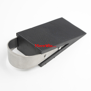 Child Grey Safety Soft Rubber <strong>Door</strong> Stopper <strong>Wedge</strong> - Product Image 5
