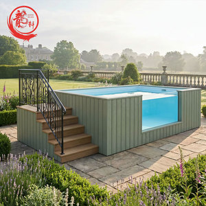 Jacuzzi Familiar Económico para Jardín, Piscina Elevada <span class=keywords><strong>de</strong></span> <span class=keywords><strong>Madera</strong></span> y Acrílico con Ventana Grande <span class=keywords><strong>de</strong></span> Vidrio, <span class=keywords><strong>Precios</strong></span> <span class=keywords><strong>de</strong></span> <span class=keywords><strong>Piscinas</strong></span> <span class=keywords><strong>de</strong></span> Fibra <span class=keywords><strong>de</strong></span> Vidrio - Product Image 1