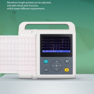 Appareil ECG Pe-Maisi Pe-E12a avec recharge USB, batterie intégrée pour une surveillance sur 24 heures, dispositif médical - Product Image 4