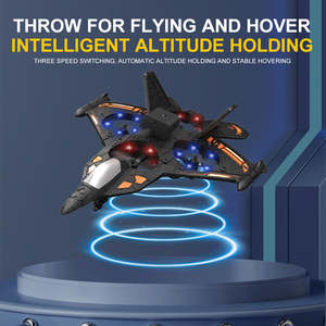 Kids RC <b>airplane</b> <b>toy</b> with 2.4GHz remote control, stable flight, easy controls, and durable design. - Product Image 3