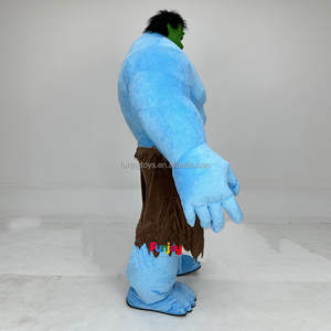Disfraz de Mascota de Animal de Dibujos Animados Inflable de Felpa Azul de 260 cm, Disfraz de Halloween, Accesorios para Ceremonias Publicitarias - Product Image 4