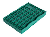 Caisse en plastique pour fruits et légumes Caisses en plastique réutilisables Panier à provisions pour fruits en plastique pliable Caisse pliable