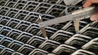 Maille Métallique Déployée Chengchuang de Haute Qualité pour la Construction, en Acier à Faible Teneur en Carbone, Revêtement Poudré, Revêtement PVC par Trempage
