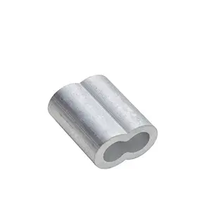 Peanut Type Wire Rope Aluminum Sleeve Ferrules