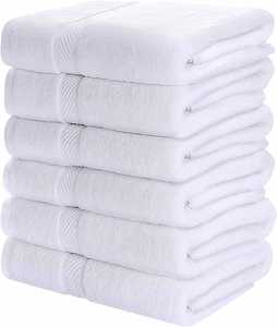 Serviettes de Bain Adultes Personnalisées en Coton Tissé Brodé 70*140cm, Écologiques, Antimicrobiennes, Sans AZO, Luxe Hôtelier, Vente en Gros Usine - Product Image 1