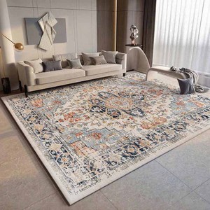 <span class=keywords><strong>Tappeto</strong></span> <span class=keywords><strong>Vintage</strong></span> Turco Persiano <span class=keywords><strong>Beige</strong></span> Morbido Antiscivolo per Soggiorno Camera da Letto Lavabile - Product Image 1