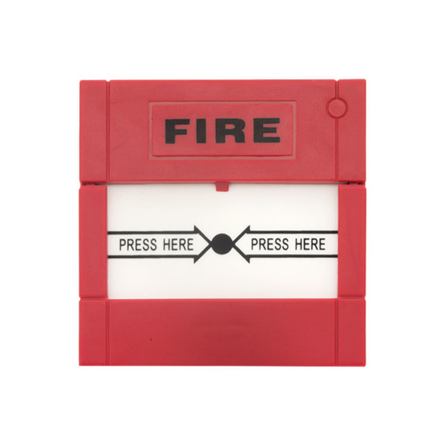 Resettable Fire Alarm System Emergency Door Release Manual Alarm Point Glass Breakage Exit Button Switch Used for Access Control