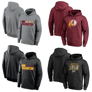 Produsen Hoodie Polyester Hangat Ukuran Besar Unisex untuk Pria, Sweatshirt American Football Washington Commander - Product Image 1