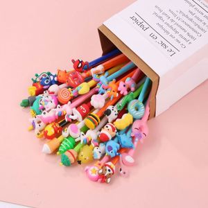 Factory Wholesale Creative Cartoon Animal Design <b>Random</b> 0.5mm Neutral Pen Student Stationery Black Gel Pen Signature Pen - Product Image 5