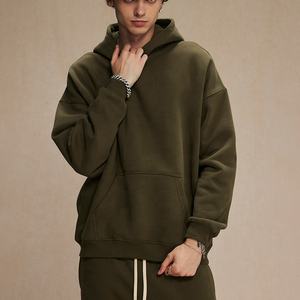 Sweat-shirt décontracté surdimensionné pour homme en gros - Qualité supérieure, couleur unie, créatif, ample, printemps automne - Product Image 2