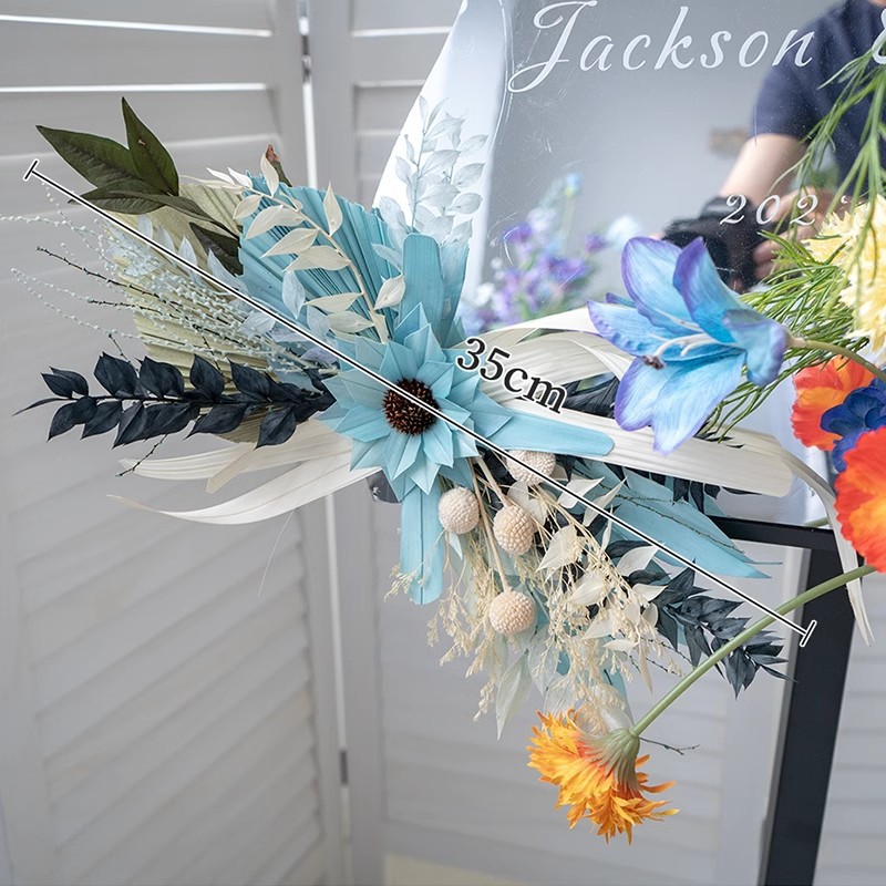 Exhibition board floral arrangement one