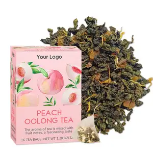 Nessun ingrediente artificiale infuso freddo tè alla frutta tè freddo pesca tè Oolong