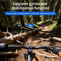 5K 30FPS 4K 60 Dual-Touchscreen-Actionkamera EIS WiFi M Wasserdicht Helm Fahrrad Motorrad Extremsport Vlogging