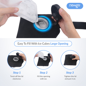 Sac de Glace Portable Pliable Léger Personnalisé pour la Thérapie par le Froid, Rechargeable, pour la Récupération Post-Opératoire, Entorses, Inflammations et Douleurs à la <span class=keywords><strong>Cheville</strong></span> - Product Image 4