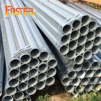 S235JR Sıcak Daldırma Galvanizli Yuvarlak Çelik Boru Dış Çap 26.9 48.3 88.9mm Güvenlik Bariyeri Koruma Çiti Toptan Satış