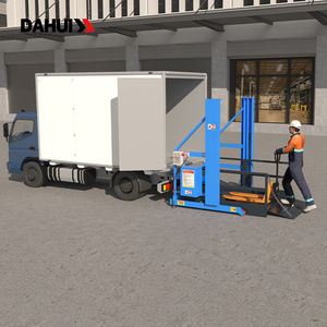 Piattaforma di Sollevamento Verticale Elettrica da 2 Tonnellate CE Economica, Carrello Elevatore Elettrico per Carico e Scarico in Magazzino - Product Image 3