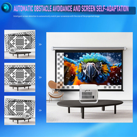 Topleo proyektor Overhead Video kualitas tinggi 8k 2025 Android 14 Hy350 Max 1080p ultra pendek melempar proyektor pintar