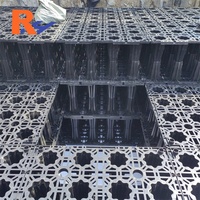 Système de récupération des eaux pluviales souterraines, système de drainage par écoulement, bac de drainage en PP, module de stockage d'eau de pluie urbaine modulaire en éponge