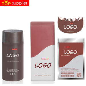 OEM totalmente fibras de pelo para el adelgazamiento del cabello etiqueta privada al instante más completa del cabello - Product Image 5