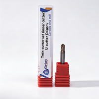 Machine à tailler les clés 4 mm, ensemble de fraises à double tranchant (maître-esclave) à 4 bords, en acier au tungstène et métal, pour serrurier