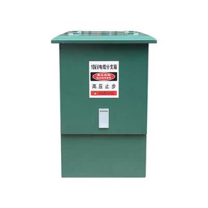 High Voltage <b>Waterproof</b> Steel Coating Outdoor Cable <b>Junction</b> <b>Box</b> China Supplier's Power Distribution Equipment Branch DFW-12KV H - Product Image 4
